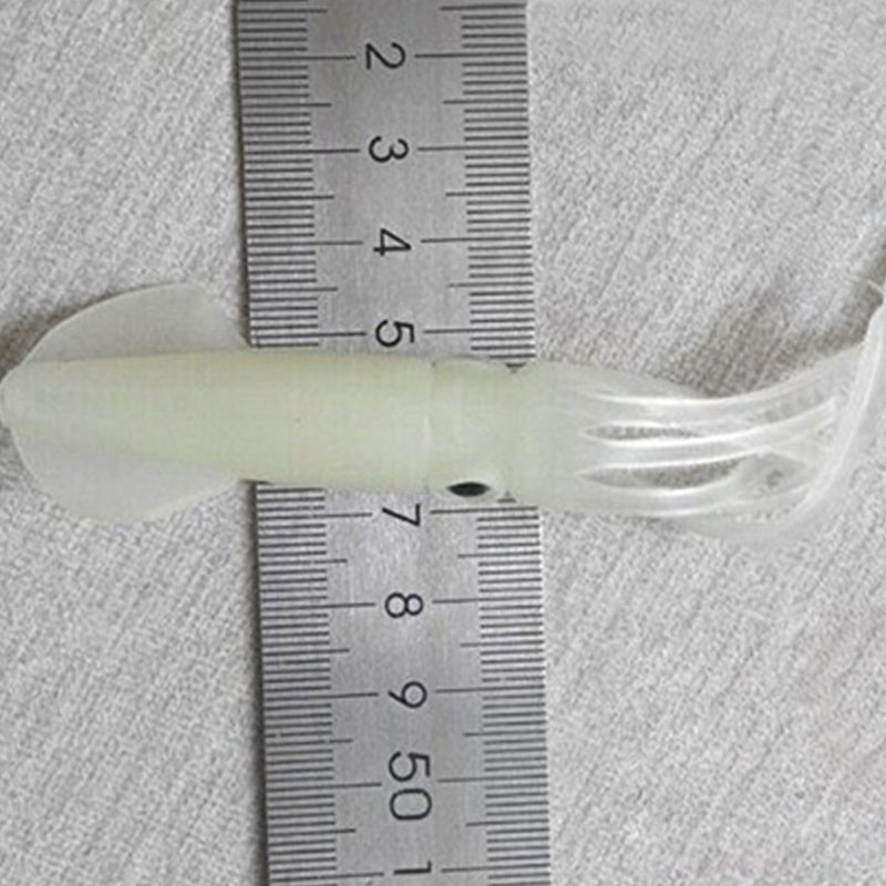 10 pack luminous squid bait