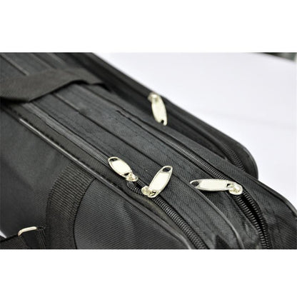 Oxford Cloth Fishing Bag 70cm( 27.9 inches) Double Layer Fishing Rod Bag with Side Zipper