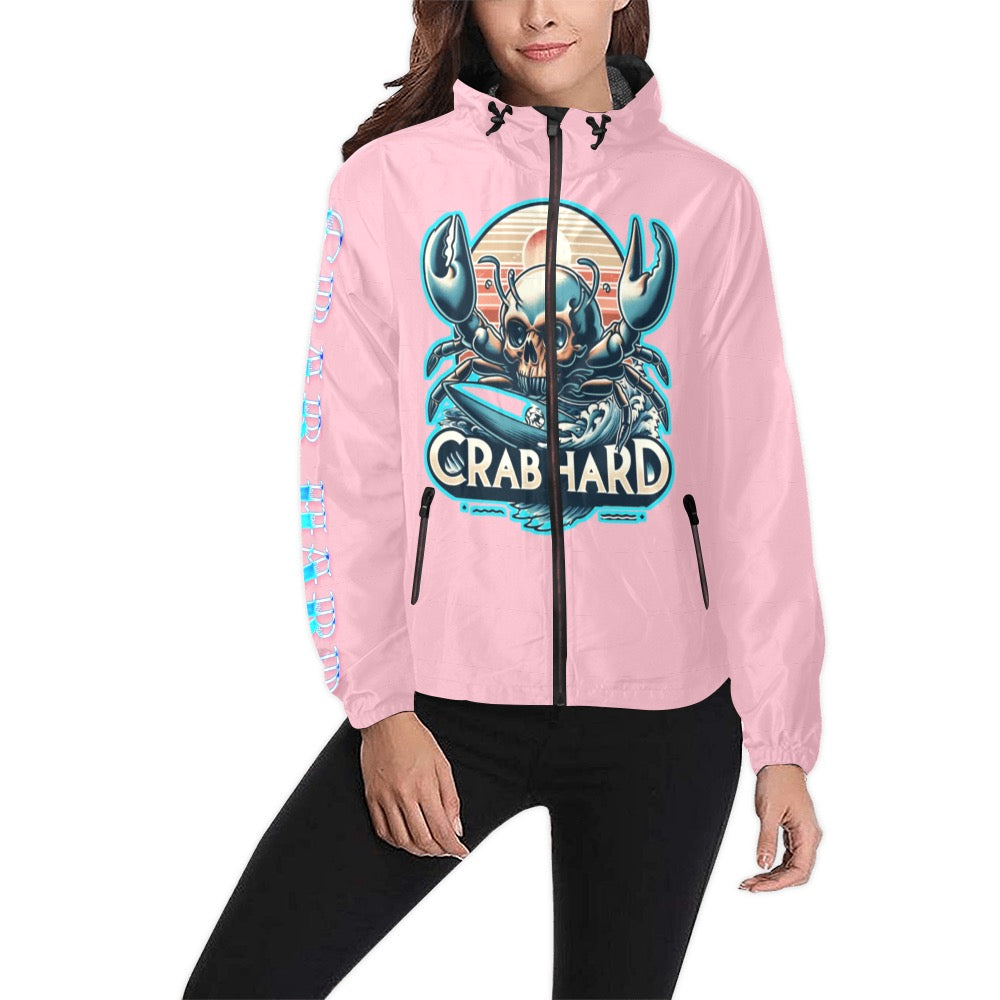 13 oz  Surf's Up Unisex Hooded Windbreaker
