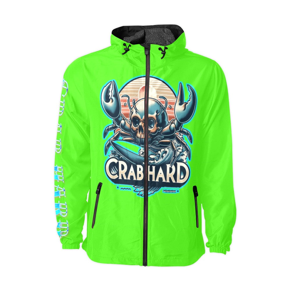 13 oz  Surf's Up Unisex Hooded Windbreaker