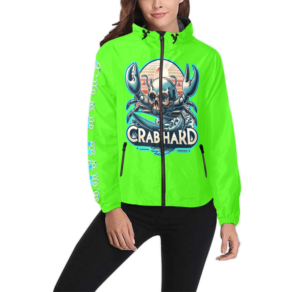 13 oz  Surf's Up Unisex Hooded Windbreaker
