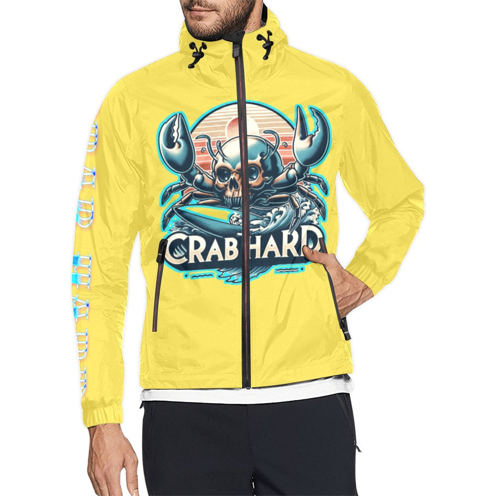 13 oz  Surf's Up Unisex Hooded Windbreaker