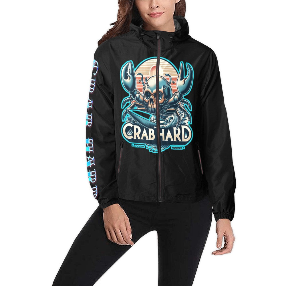 13 oz  Surf's Up Unisex Hooded Windbreaker