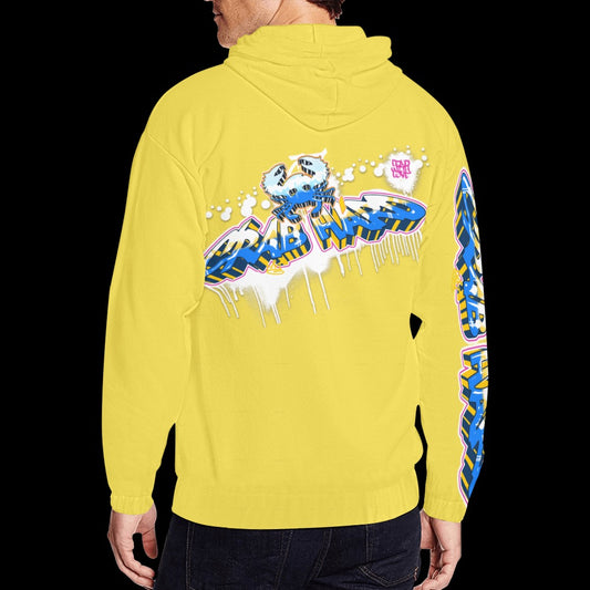 01 YELLER Lead with Love Full Zip Hoodie