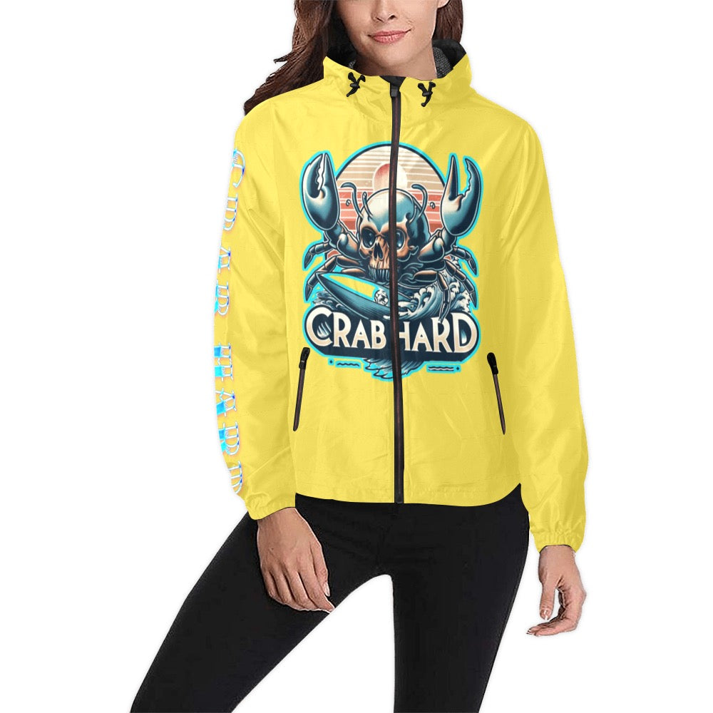 13 oz  Surf's Up Unisex Hooded Windbreaker