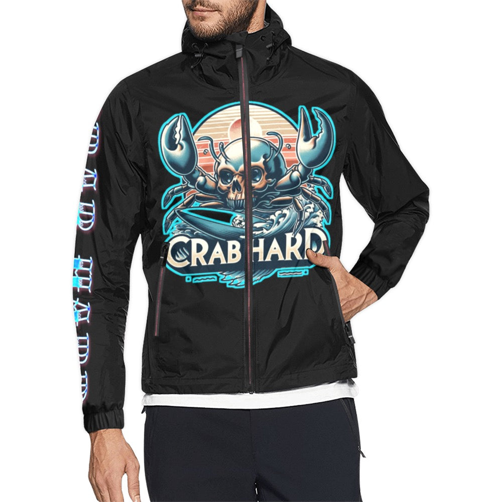 13 oz  Surf's Up Unisex Hooded Windbreaker