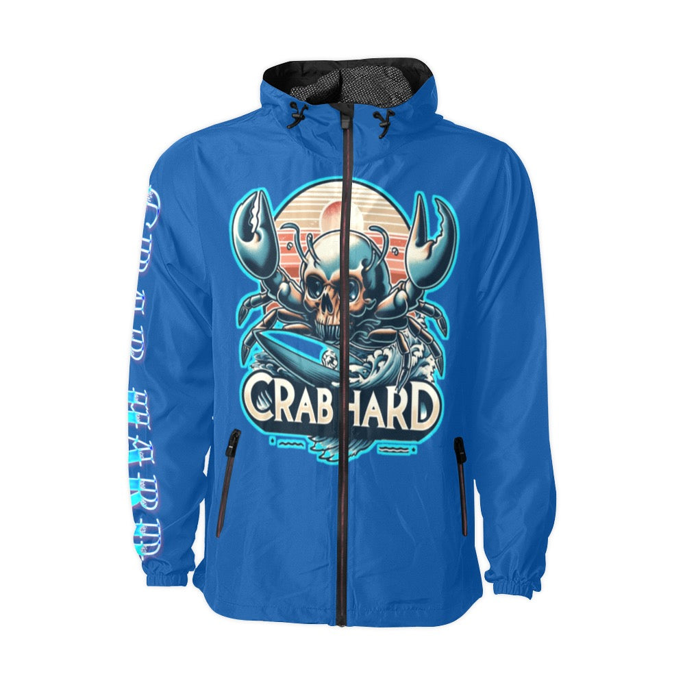13 oz  Surf's Up Unisex Hooded Windbreaker