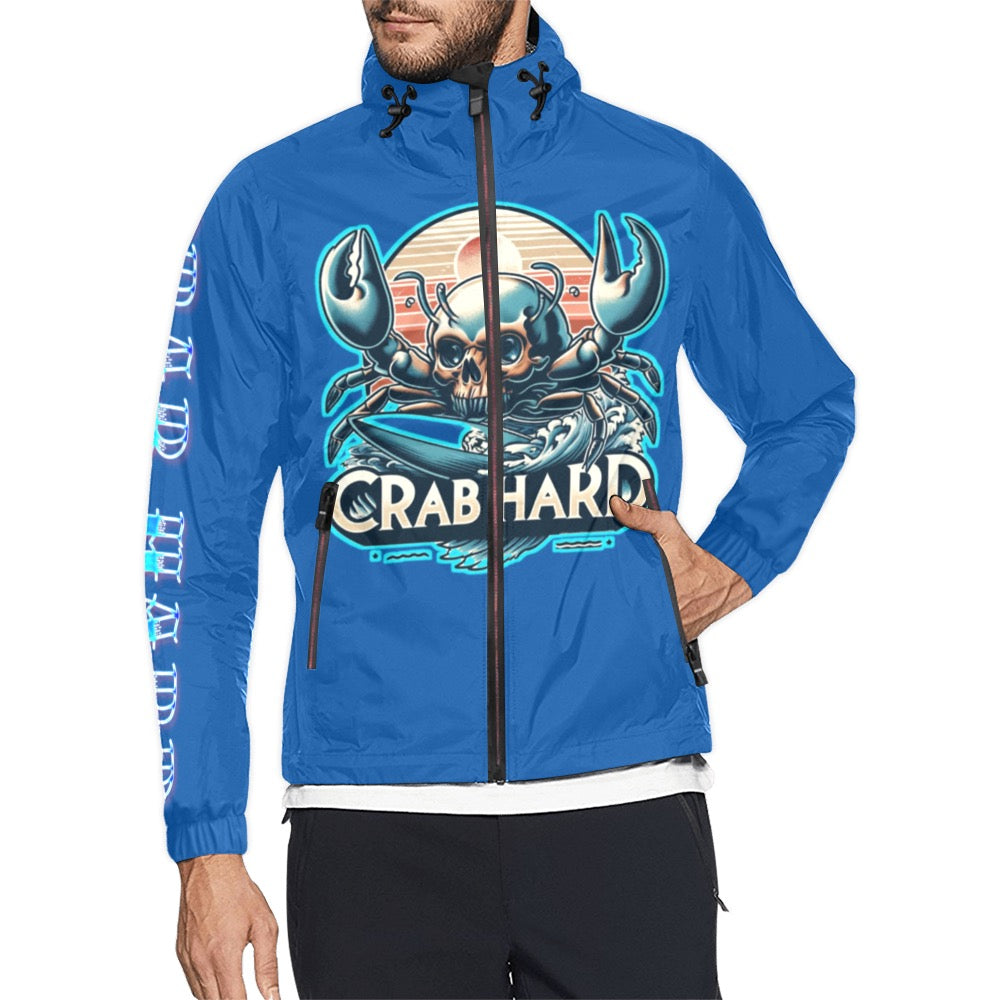 13 oz  Surf's Up Unisex Hooded Windbreaker